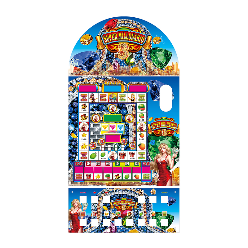 Máquina de juego con tablero Pcb SUPPER MILLION 3